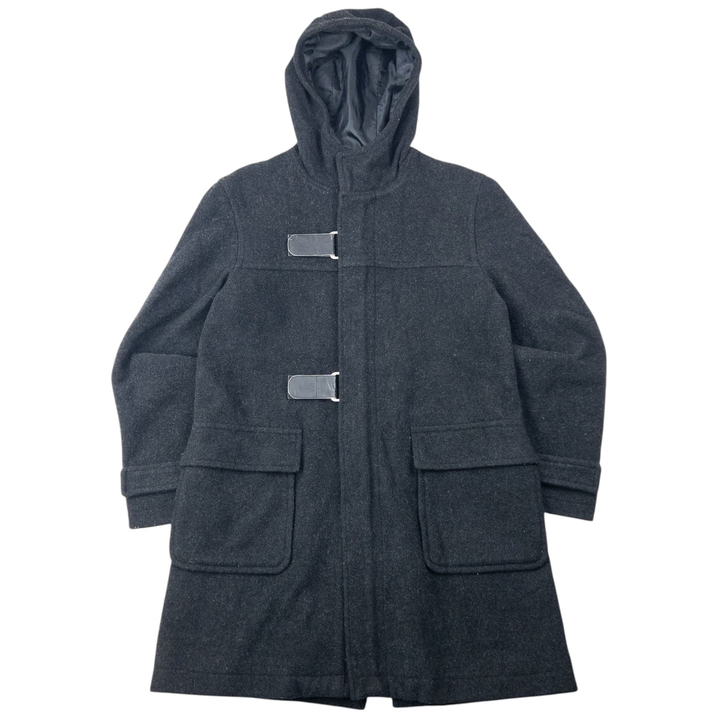 Vintage 2000s PPFM Zip Up Wool Jacket Size M | Medium, Black