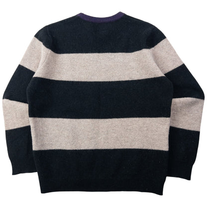 Vintage 2000s Stussy Striped Wool Jumper Size XS | XS, Multicoloured