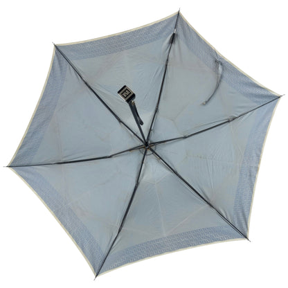 Vintage 90s Fendi Iridescent Monogram Umbrella | O/S, Grey