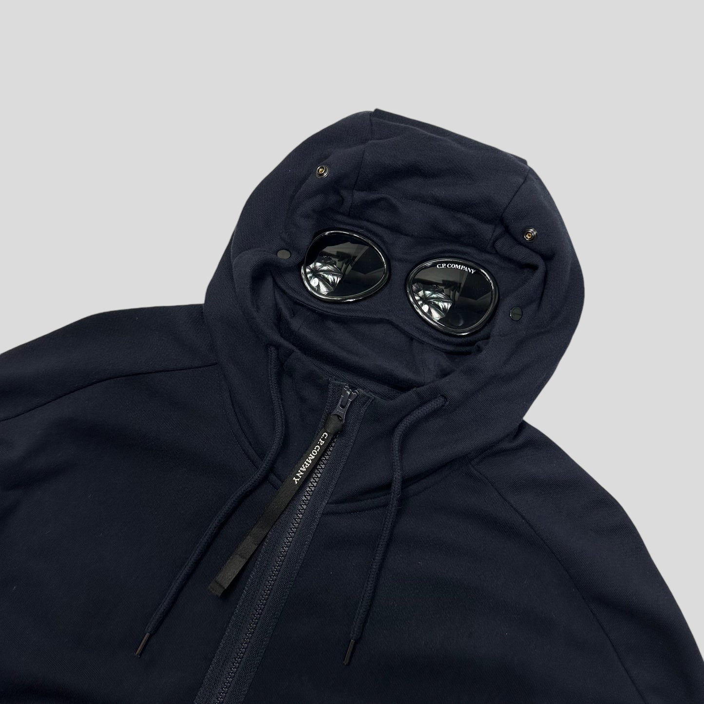 CP Company AW20 Goggle Hood Zip-up Hoodie - L