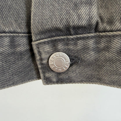fw1999 helmut lang washed denim jacket | O/S, Grey