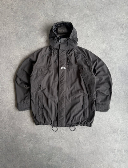 oakley software 2000s heavyweight technical jacket (xl) | XL, Red