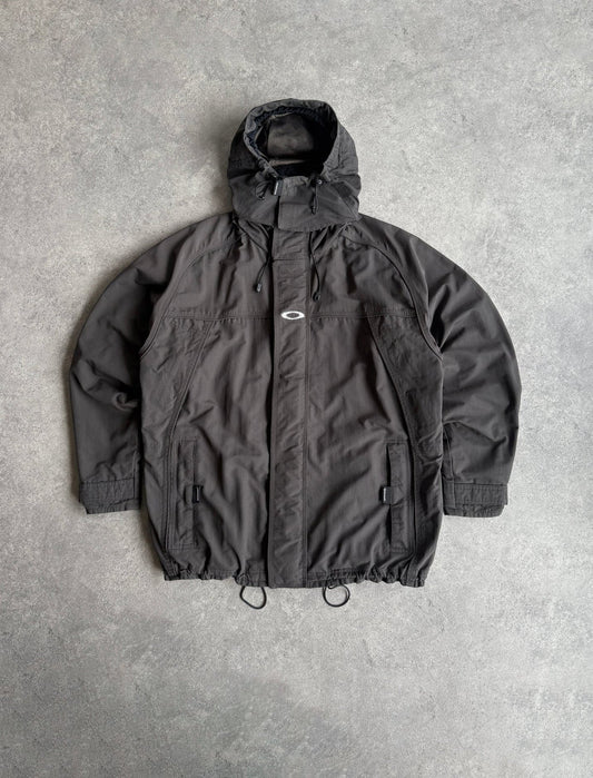 oakley software 2000s heavyweight technical jacket (xl) | XL, Red