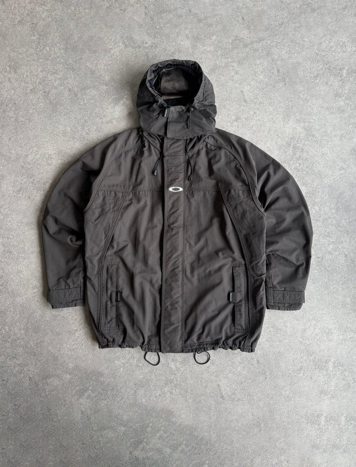 oakley software 2000s heavyweight technical jacket, front view
