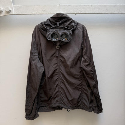 C.P. Company Chrome Multi-Pocket Goggle Jacket (XL/XXL) | Extra Large, Brown
