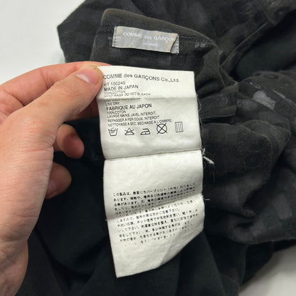 Comme Des Garçons Homme 00’s Overlay Tonal Graphic Print T-shirt - M