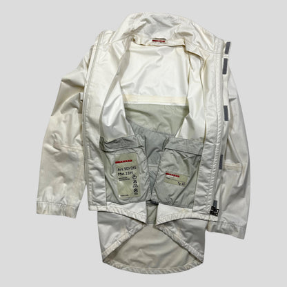 Prada Sport SS00 Goretex PTFE Modular Light-up Convertible Bag Jacket - IT50 (L) | Default Title, Multicoloured