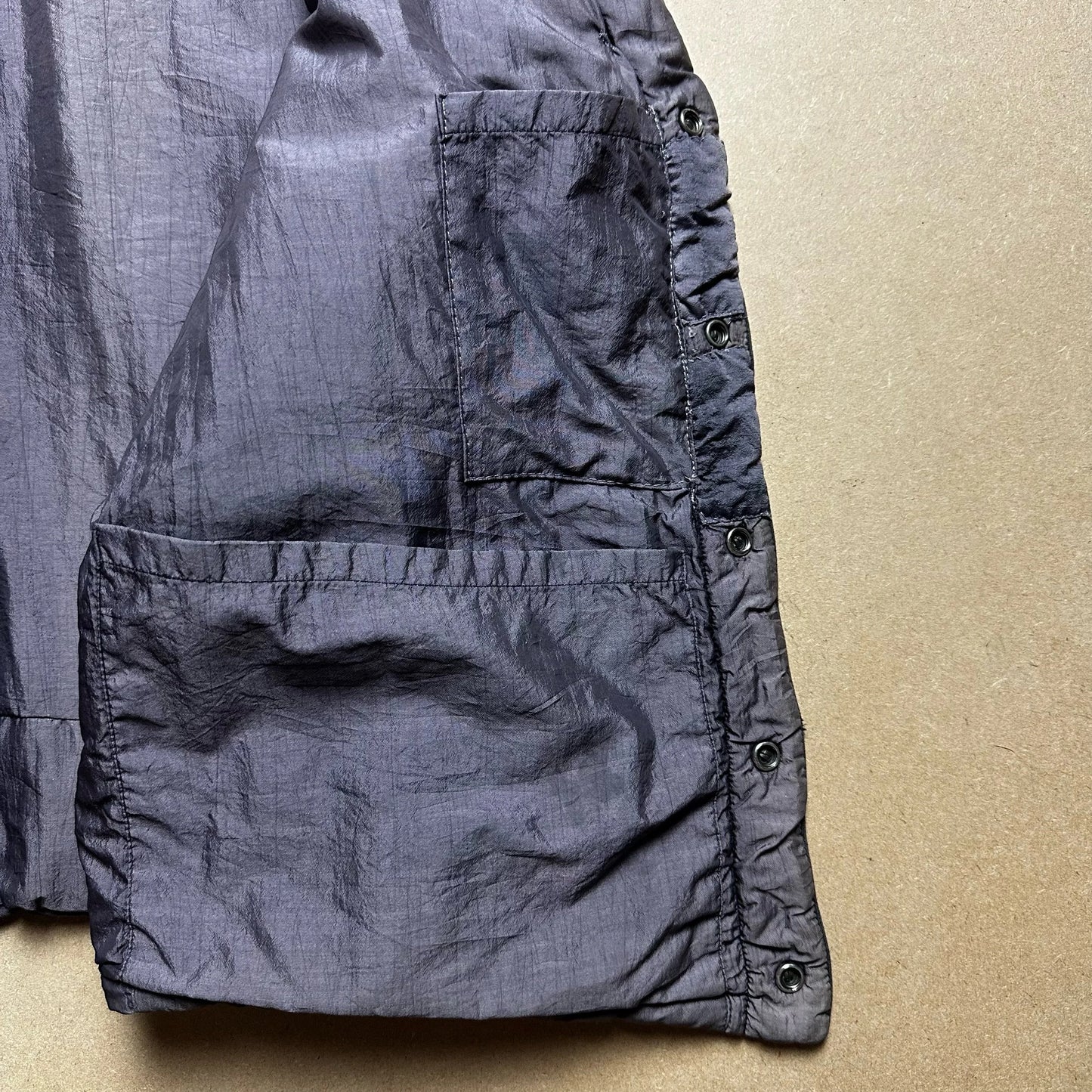 A/W 1987 Sun Faded Padded Script Cargo Vest