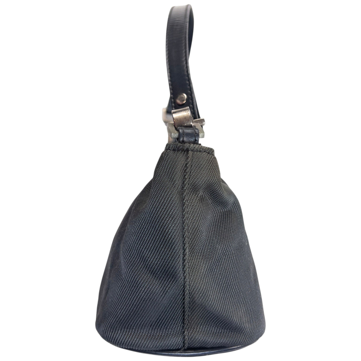 Vintage 2000s Gucci Baguette Shoulder Bag | O/S, Grey