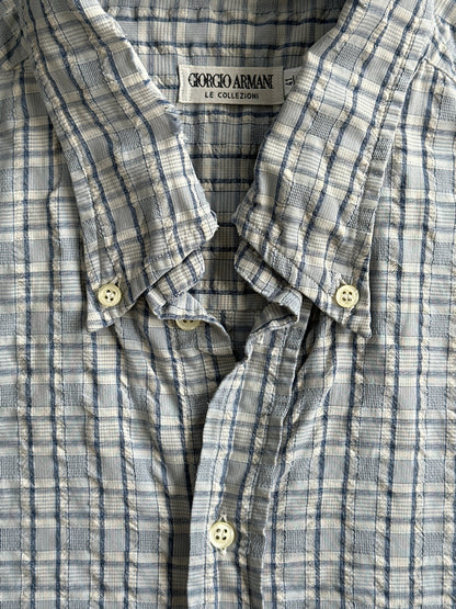 Giorgio Armani Check Pure Cotton Shirt - L