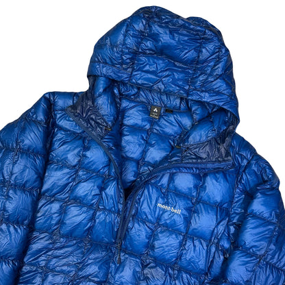 Montbell EX Light Down Anorak jacket in Blue - EX 900  ( US/EUR L )
