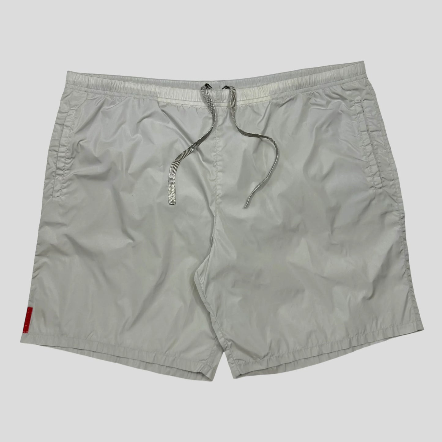 Prada Sport 2007 Nylon Red Tab Swim Shorts - IT52 (L)