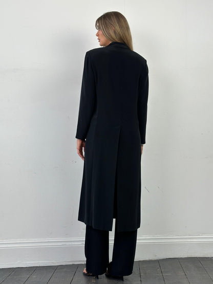 Vintage Lightweight Tuxedo Coat - S - Known Source