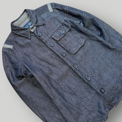 Armani Jeans Heavy Denim 2000's Overshirt L