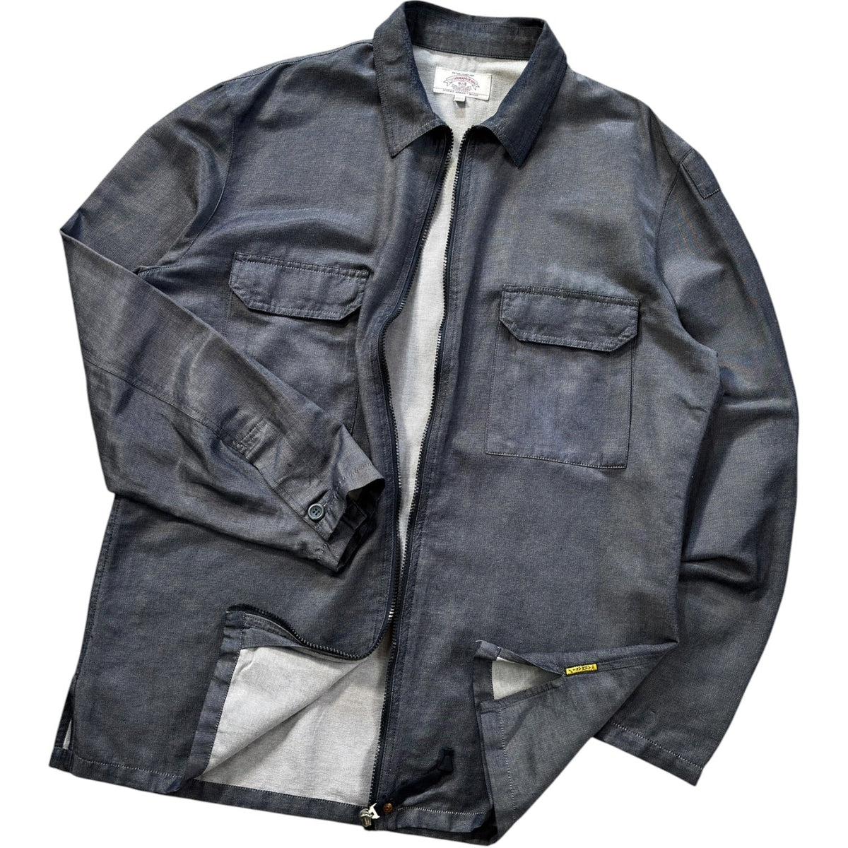 Armani Jeans 90’s Hemp Blend Jacket XL | XL, Grey