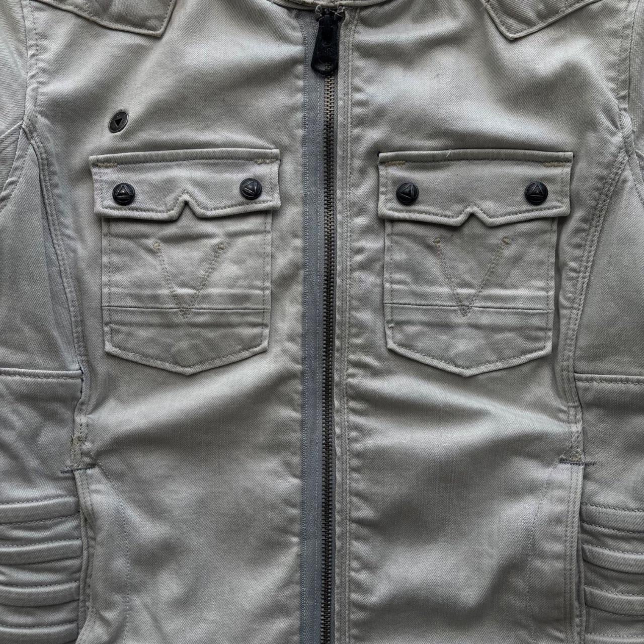 G-STAR UTILITY DENIM JACKET | O/S, Sage