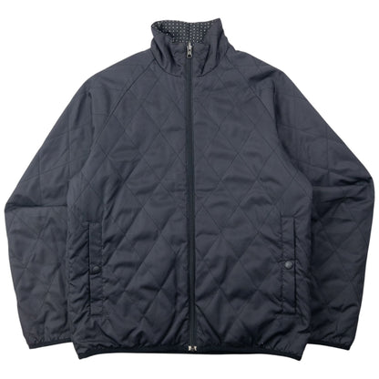Vintage 2000s Burton iDiom Gray Scale Series Reversible Quilted Jacket Size S | Small, Black