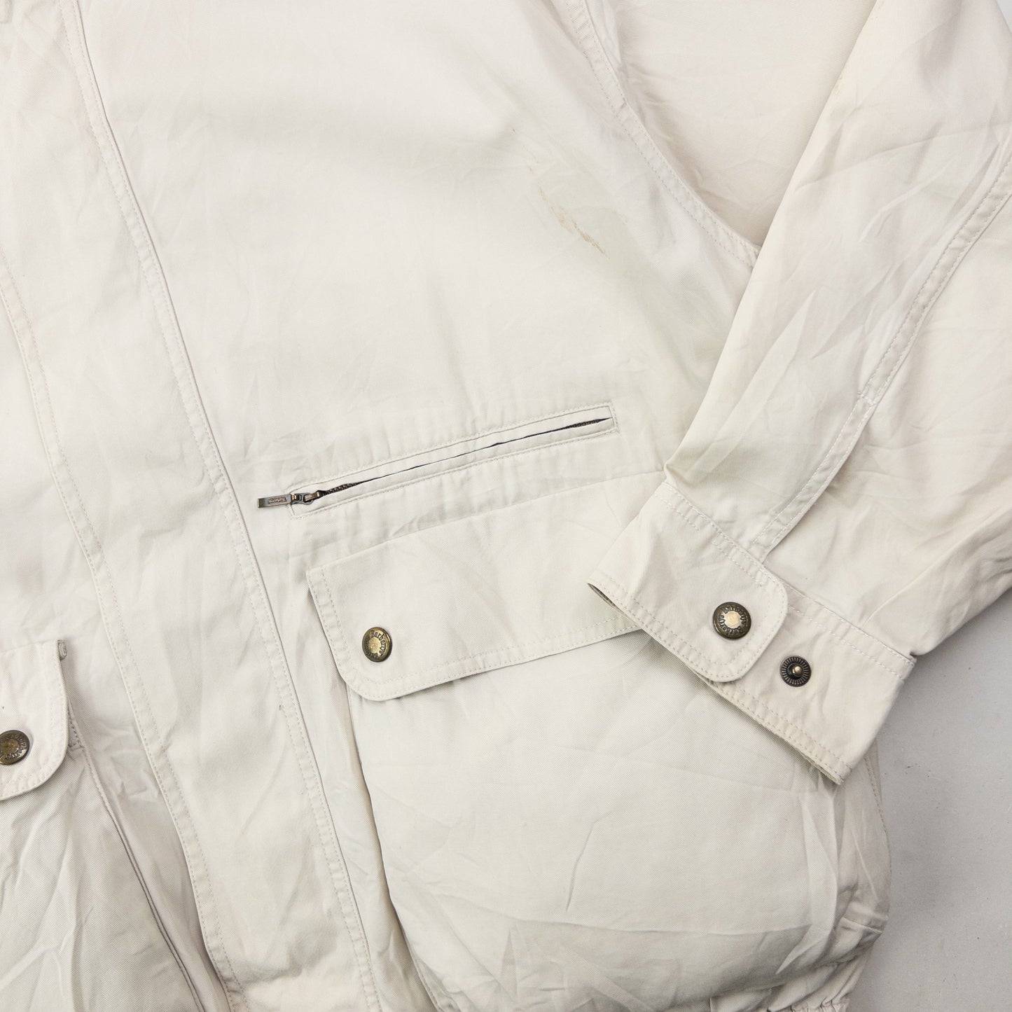 Vintage 90s Burberry Zip Up Jacket Size M | Medium, Multicoloured