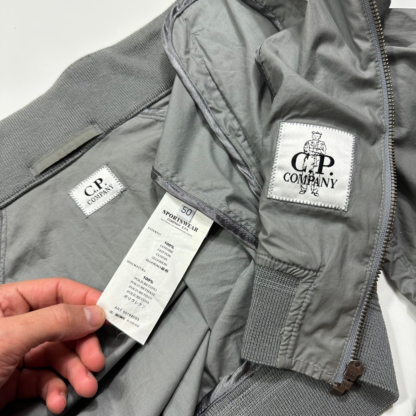CP Company SS09 Lightweight Cotton Bomber Jacket - M