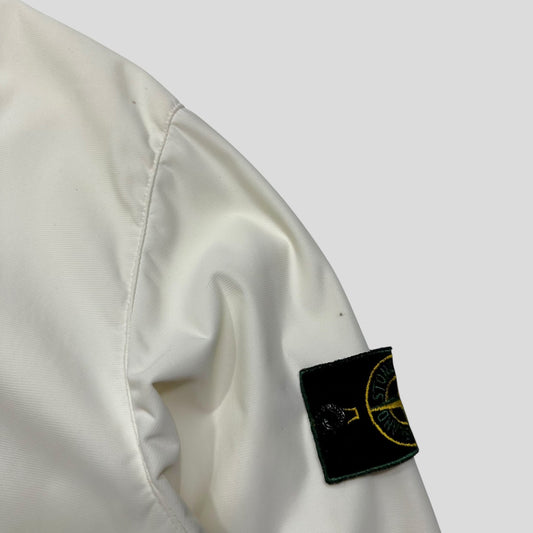 Stone Island 1997 Spalmatura Riot Jacket - S (M/L) | Small, White