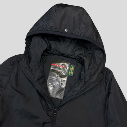Prada Sport 2002 3 in 1 Brown Ventilated Goretex Technical Jacket - IT46 | Default Title, Brown