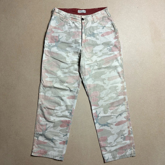 S/S1990 Ripstop Cotton Ice Camo Work Pants