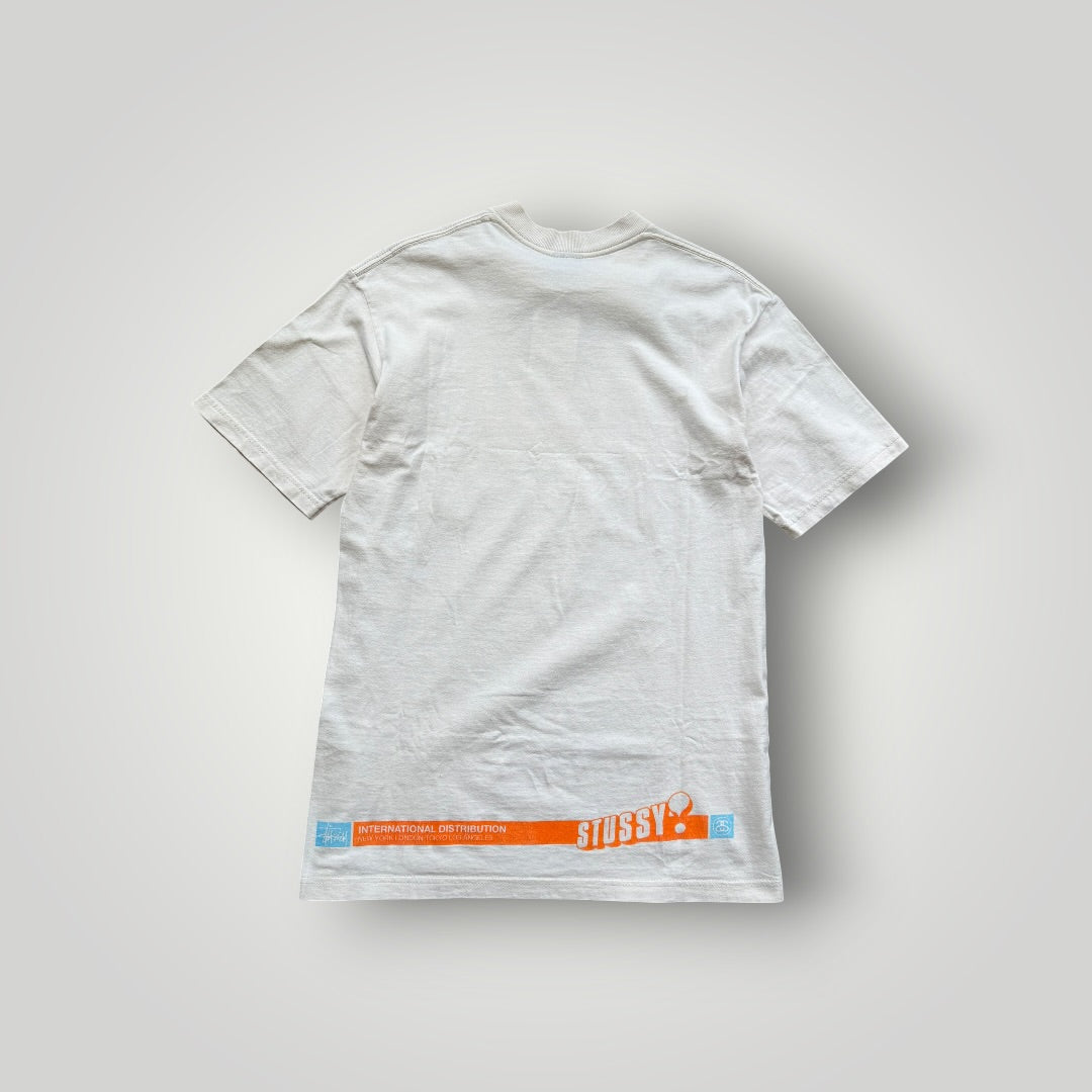 2002 Stüssy Graphic T-shirt M | O/S, White