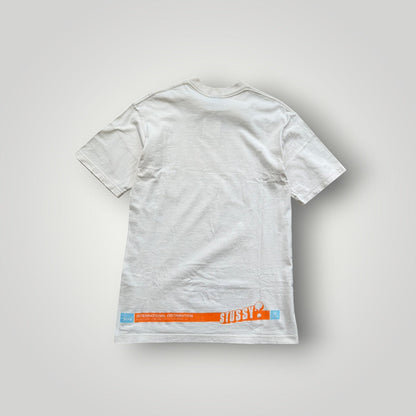 2002 Stüssy Graphic T-shirt M | O/S, White