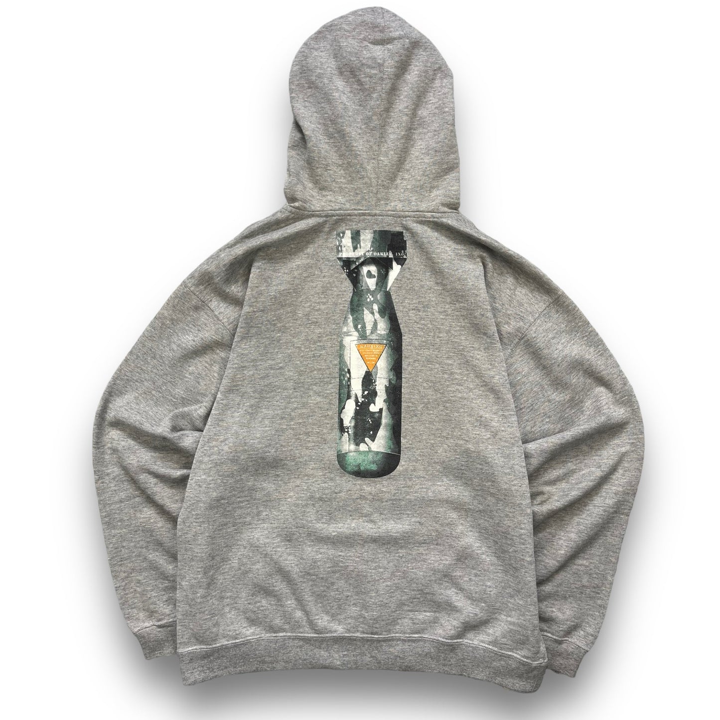 90's Oakley Software Nuke Hoodie (S) | Default Title, Grey