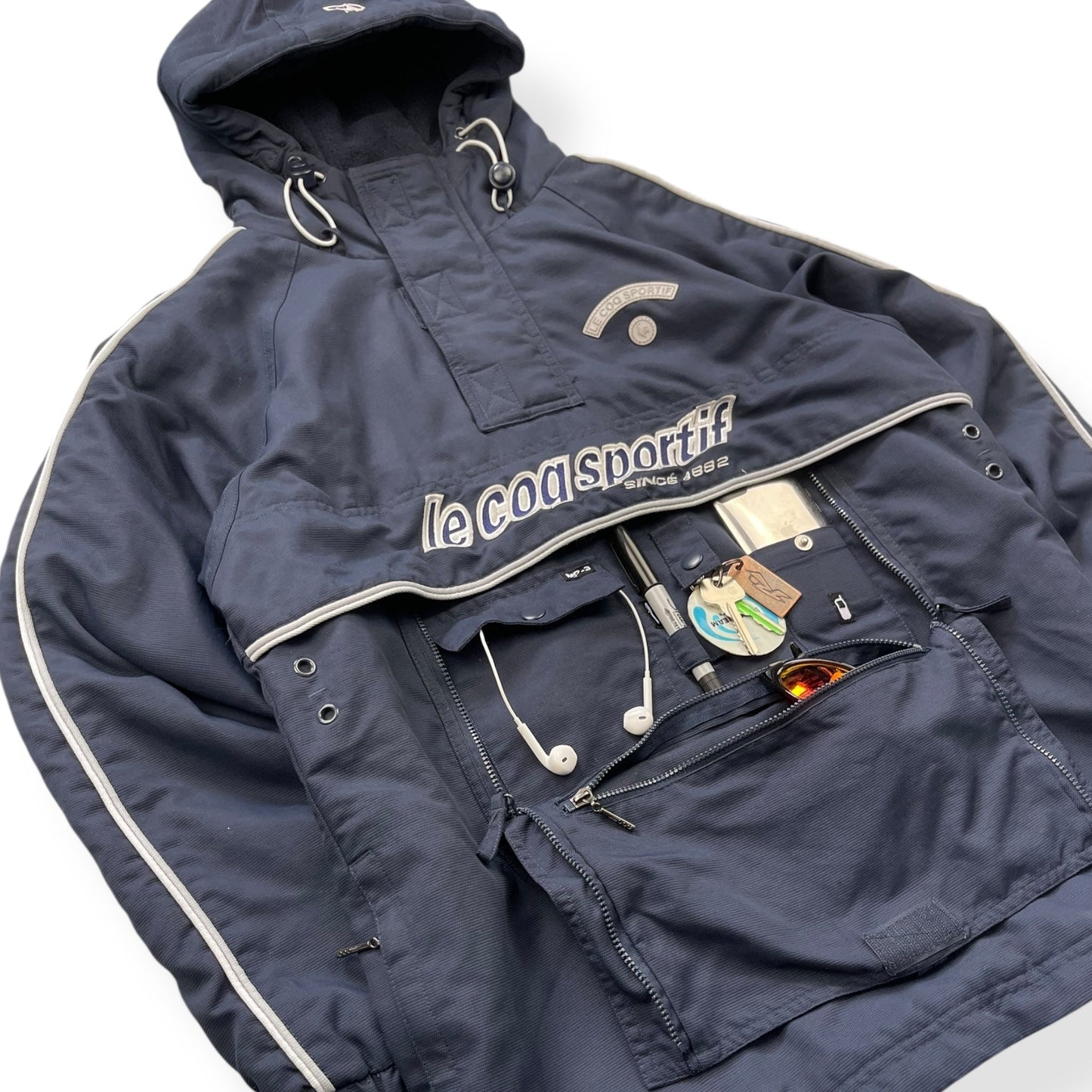 2000's Le Coq Sportif Stealth Pocket Jacket (S) | Default Title, Red
