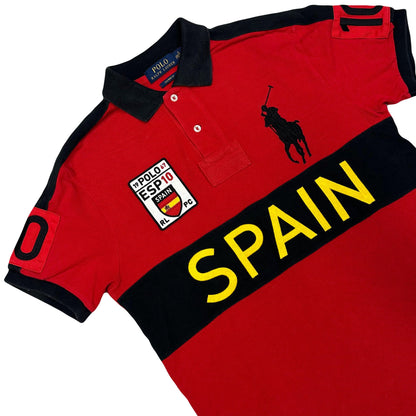 Ralph Lauren Spellout Spain Polo In Red ( S ) - Known Source