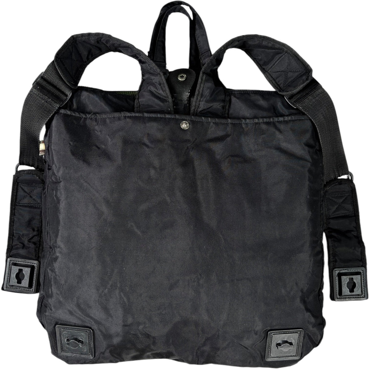 Maharishi 90's 2 in 1 Convertible Backpack Bag | O/S, Black