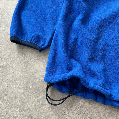 Nike 1990s 1/4 zip technical heavyweight fleece (XL)