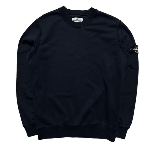 Stone Island Dark Blue Pullover Crewneck - Known Source