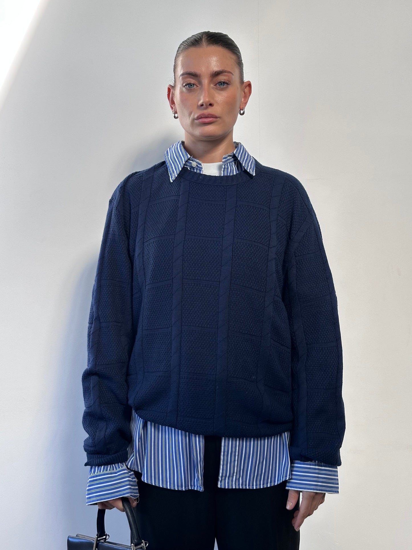 Christian Dior Monsieur 1980s Knitted Jumper - L