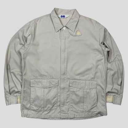 Goodenough 90’s Type A-2 Convertible Cotton Chore Jacket - M/L | Medium, Grey