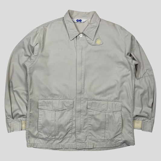 Goodenough 90’s Type A-2 Convertible Cotton Chore Jacket - M/L | Medium, Grey