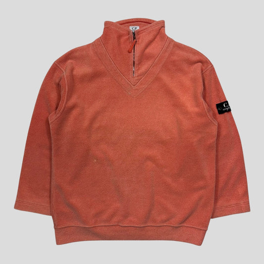 CP Company 90’s Towelled Fleece High Neck Badged Knit - S/M