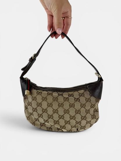90s Gucci GG Monogram Mini Shoulder Bag | O/S, Multicoloured
