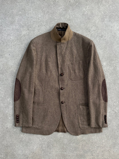 Ralph Lauren Polo 2010s Pure Wool Herringbone Blazer - 44R/XL
