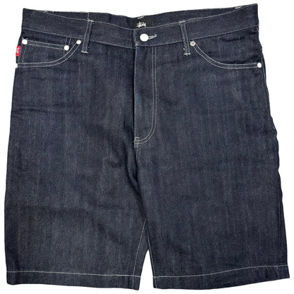 Stüssy Jorts With White Print ( W34 ) - 1036 Emporium