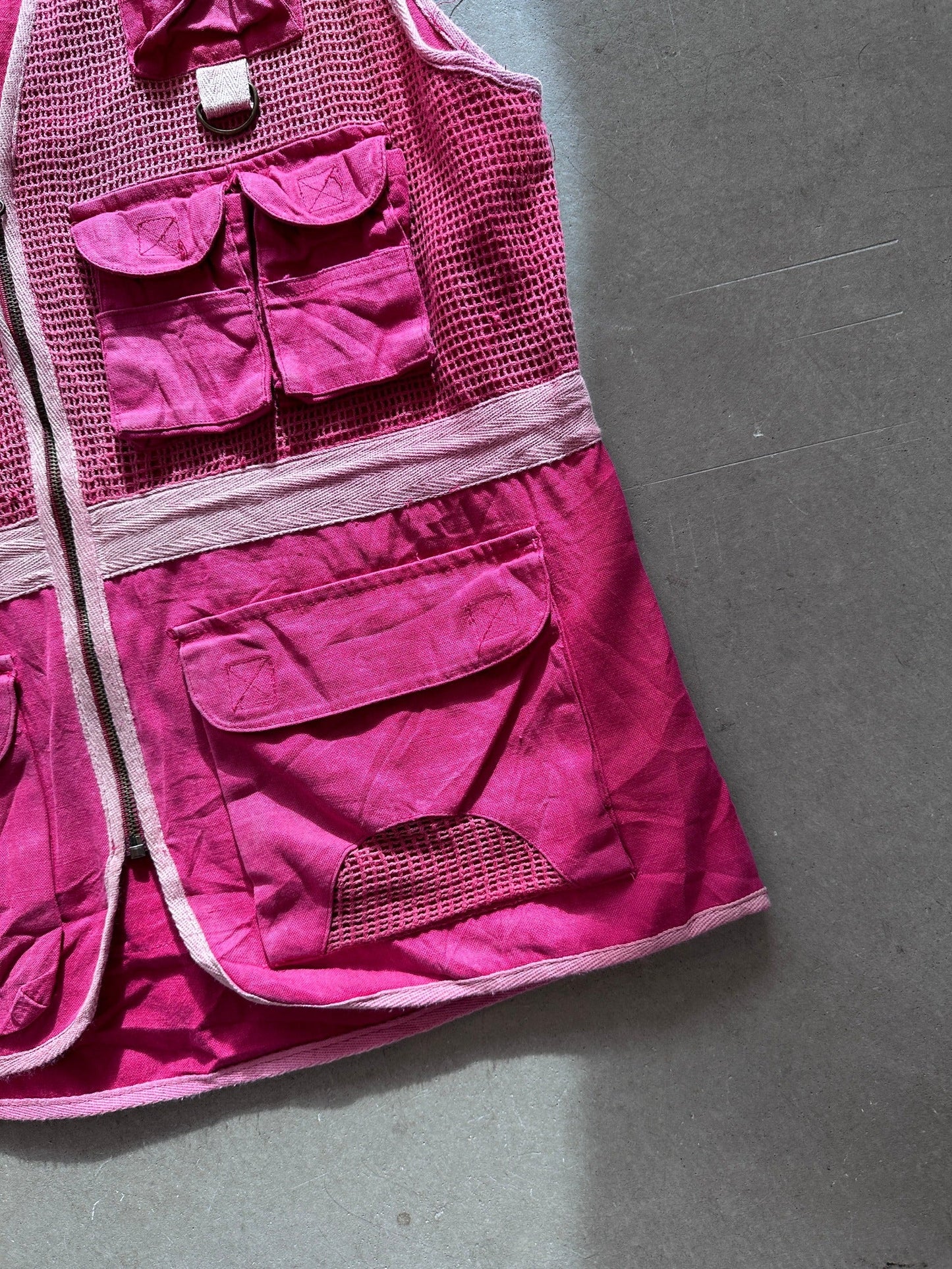 1990's Fila Mesh Vest - M | Medium, Red