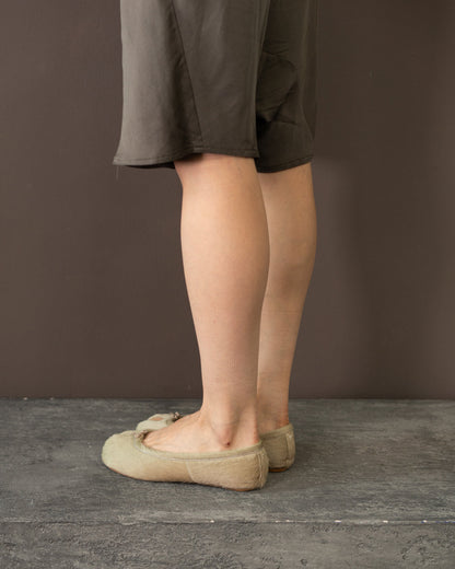 MARGIELA RABBIT FUR TABIS (EU 35, FITS LIKE 36)