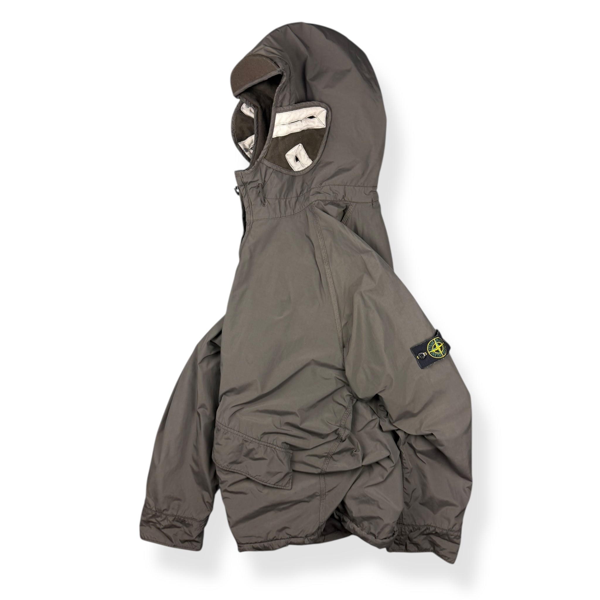 AW2006 Stone Island Riot Mask Jacket (XL) | Default Title, Olive