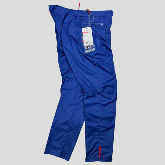 Prada Sport SS00 Teflon Coated Nylon Moto Trousers - IT50 (M)