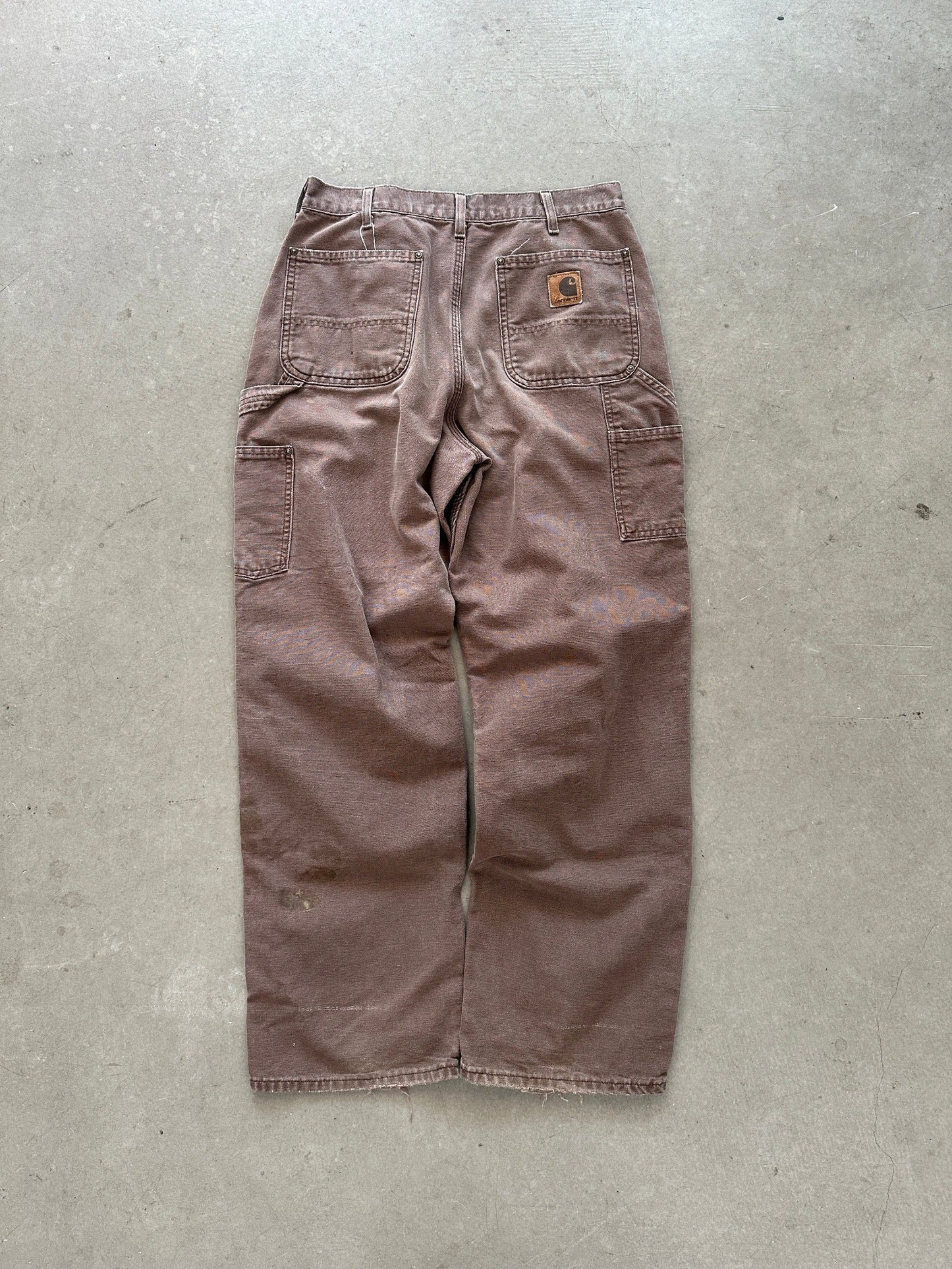 Carhartt Double Knee Pants - 32 x 32 | W32, Red
