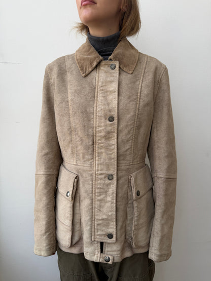 C.P. Company AW03 Moleskin Spalmatura Jacket | 44, Beige