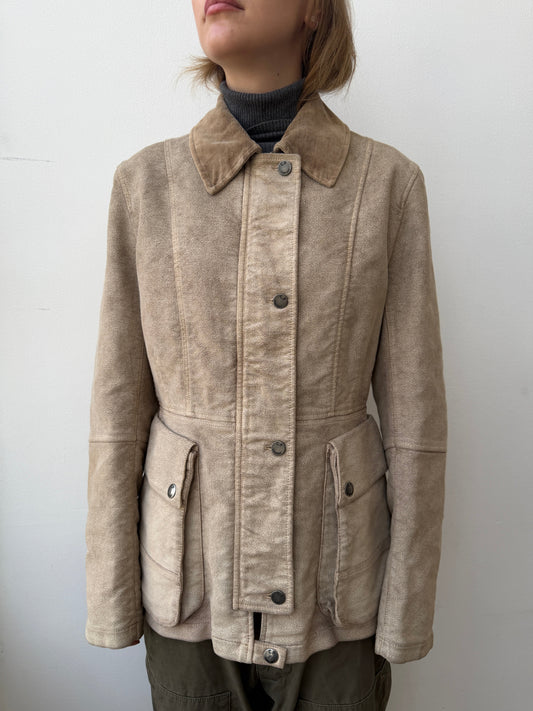 C.P. Company AW03 Moleskin Spalmatura Jacket | 44, Beige