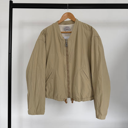 1990s armani jeans cropped jacket | O/S, Khaki