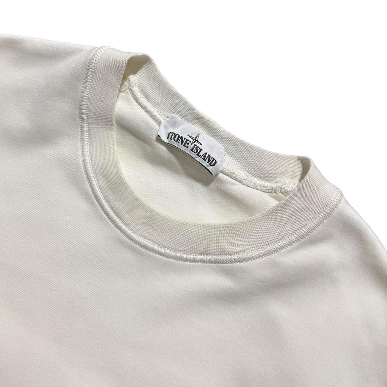 Stone Island Pullover Crewneck | Small, White